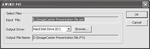 Installing PtG Converter-Lite Before starting installation, be sure to read ReadMe. txt contained in the CD-ROM. Copy PtG Converter- Lite_v200.