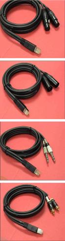 Adapter Cables Standard-length short Stereo analog cables; 2 inputs each P/N 2091-00129 Adapter, XLR Female to RJ-45 Female $18.95 P/N 2091-00130 Adapter, XLR Male to RJ-45 Female $18.