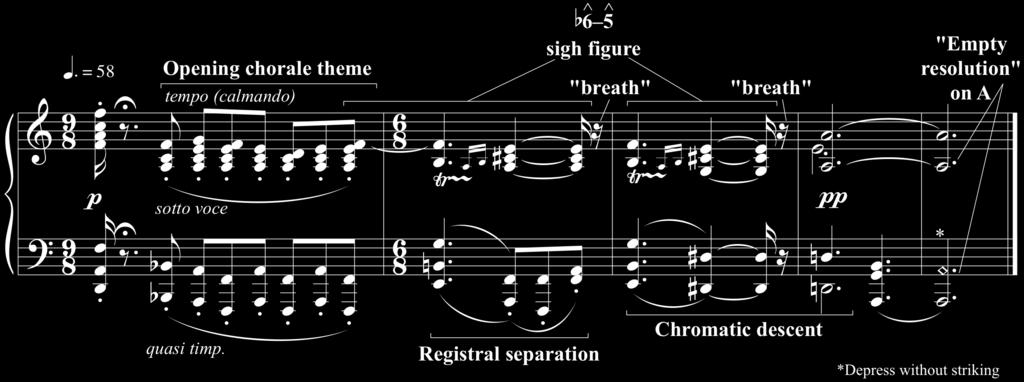 Examle : Séréade e la, Mvt. I, mm. 77 1 Vl. I,II Vcl. I,II (trs.) Vl. I,II Vcl. I,II (trs.) Drum rhythm Œ #! #.... # #... Examle 5: Aollo musagète, R.