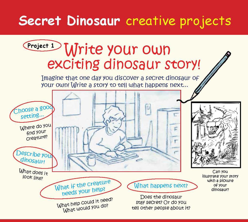Creative writing ideas using The