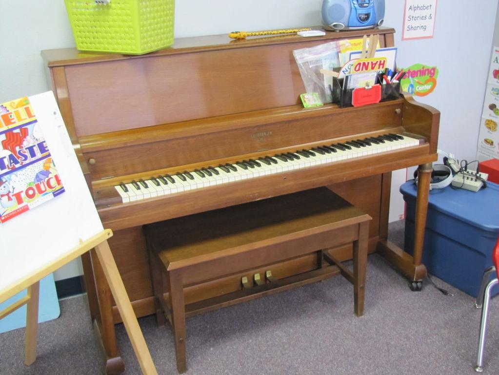 Fellowship hall pianos: Since fellowship halls (and parlors) of many churches are used for places of socialization, having a well-tuned piano on hand for occasions in which music is called for is