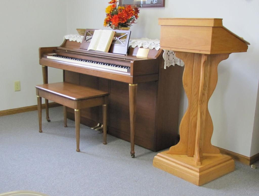 The more frequently a piano is used, the more likely church members will be to plan on including music in their activities.
