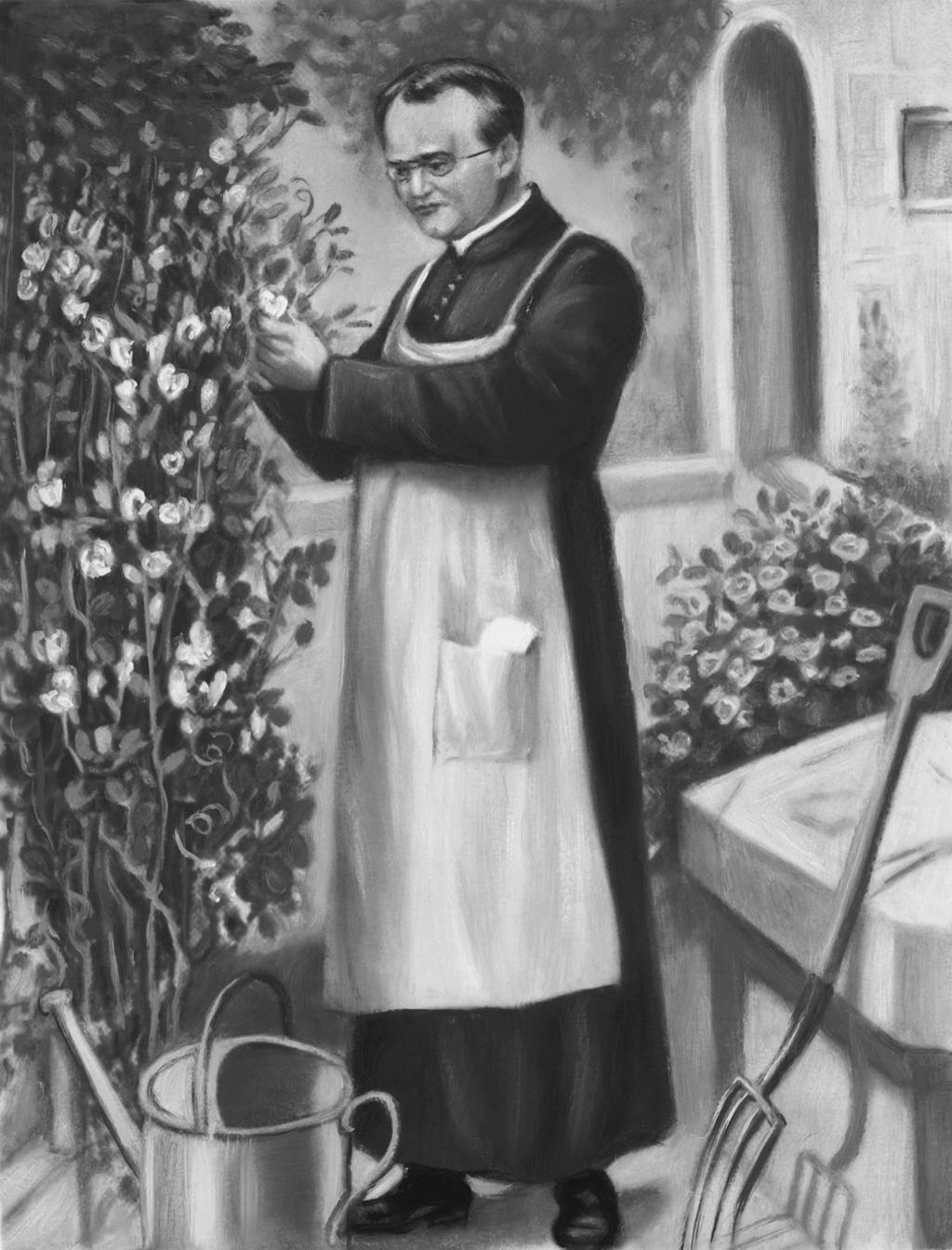 Introduction to evolutionary psychology 7 Figure 1.2 Gregor Mendel Between 1858 and 1875 Mendel conducted a series of breeding experiments on hybrid pea plants in the garden of his monastery in Brunn.