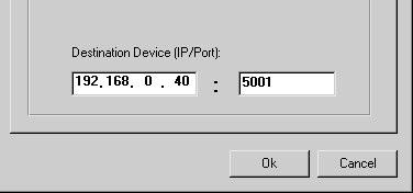 to the IP address and local port of your VS-44HC (see Figure 13).