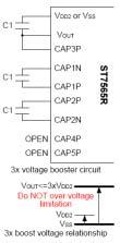 4. Absolute maximum ratings Item Symbol Standard Unit Power voltage Input voltage VDD-VSS V IN 0 VSS - - 6.