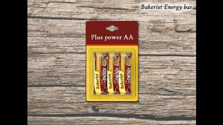 In figure 12, the five advertisement versions of the product energy bar can be found. Figure 13 shows some examples of the fillers that were used.