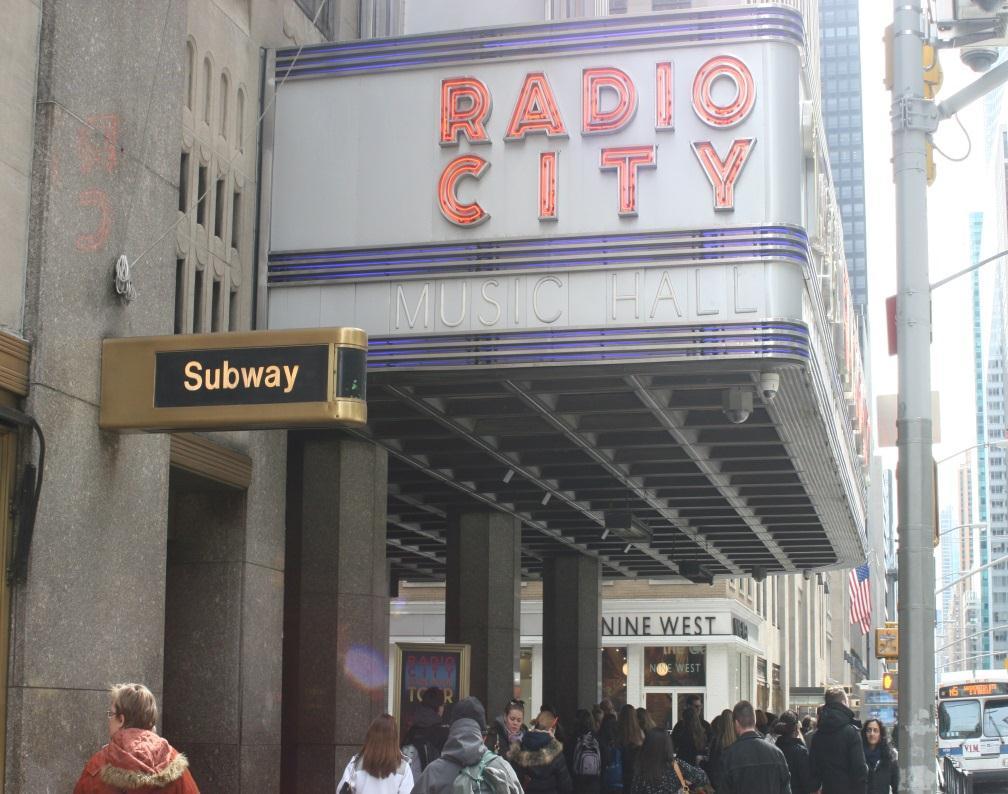 popularity of radio in New York.