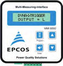 Multi Measuring Interfaces Stand-alone device as trigger Accessory for PF controller BR-series General The MMI6000, MMI7000 and MMI8003, universal measuring devices, display and record a large number