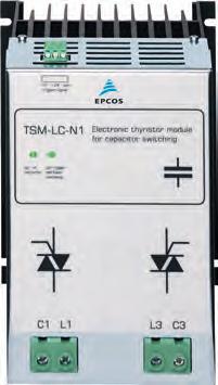 Switching Devices Thyristor Modules for Dynamic PFC, TSM-Series General Conventional systems for power factor correction are used to optimize the power factor and reduce the level of harmonics in the