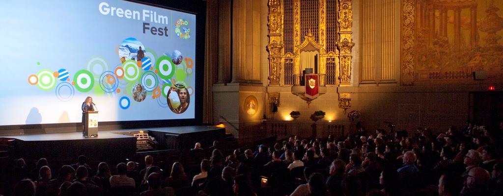 Photos by Tommy Lau Green Film Fest 2018 September 6-13 Sponsorship Opportunities Photo by: Tommy Lau, Festival at a glance 70 films in 8 days 6 venues across San Francisco, including
