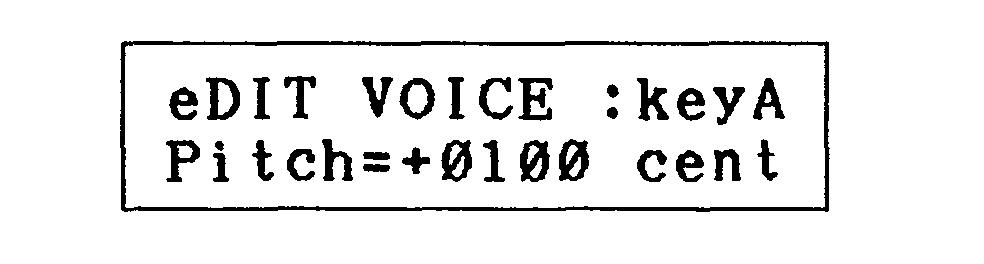 You were editing a voice, then accidentally selected another voice for editing BEFORE storing the first voice. You can use this Job to recall the first voice. 2.