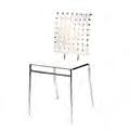 305260 - Chair, Christopher, White Vinyl