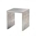 305436 - Geo End Table, Wood, 20"L