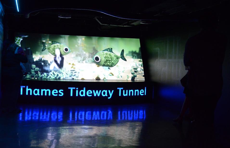 Challenge SEA LIFE London Aquarium wanted to refurbish its River Thames zone and create a new exhibition on the Thames Tideway Tunnel.