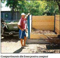 14/54 Grămezi de compost neacoperite, cu pat de paie sau întăritură de pământ Grămezile neacoperite sunt cea mai simplă şi ieftină metodă de depozitare temporară şi compostare a gunoiului de grajd şi