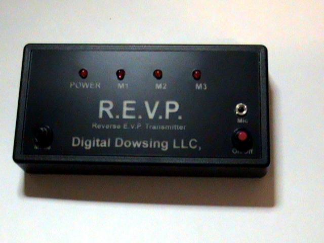 R.E.V.P (Reverse EVP) Status ( tested) This device was built to understand 1 potential method of how EVP is created. Also another attempt at ITC communication.