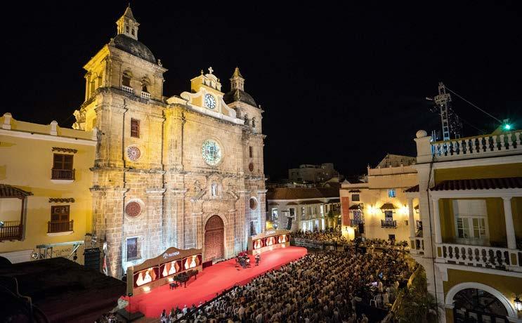 THE FESTIVAL T hrough twelve seasons, the Cartagena International Music Festival has gained a special place in the international circuit of classical music events.