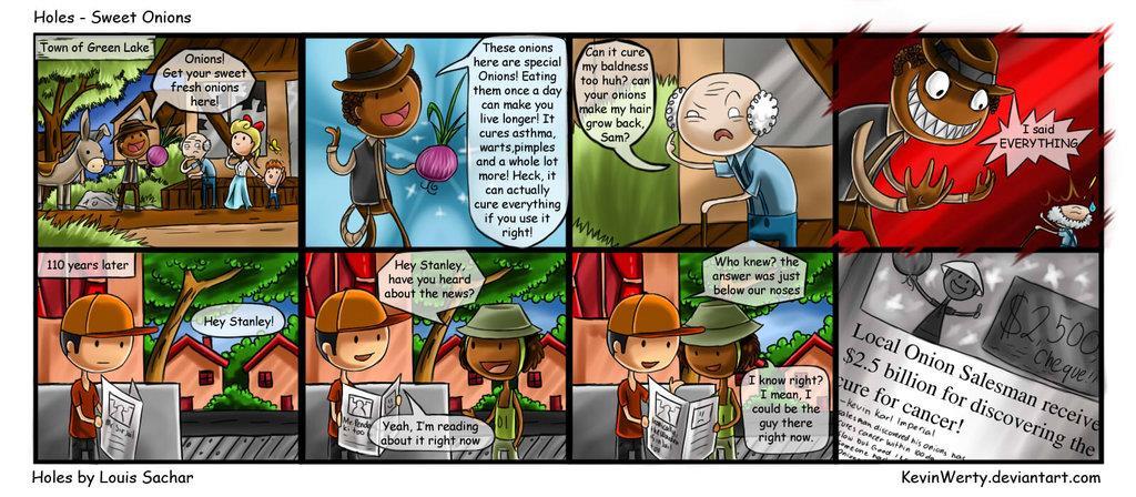 BONUS ACTIVITIES Enjoy these bonus activities once your teacher has checked your work. Create a comic strip! Have a look at the example of the comic strip below.