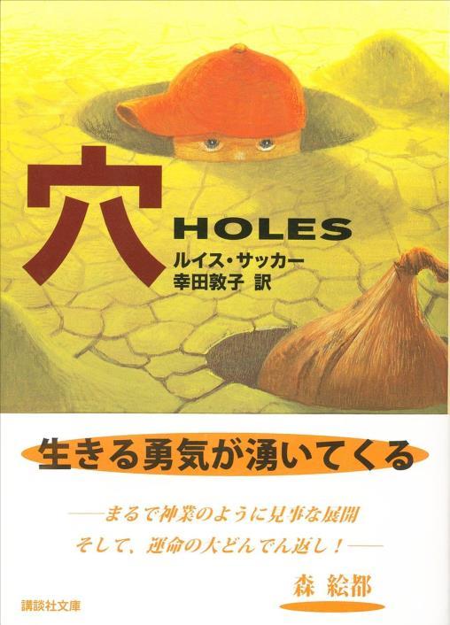You will be creating a new book cover for Holes in any