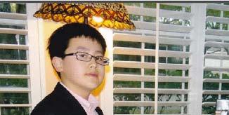 Age 12, in the 7 th grade at Fort Settlement Middle School. Son of Mrs. Huijun Zhang. Nathaniel studied piano for 6 1/2 years and violin for 2 years. Music teachers: John Weems (piano) and Mrs.