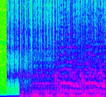 Spectogram of CD sound Tell Me Ma - Spectrogram in db 8000 120 7000