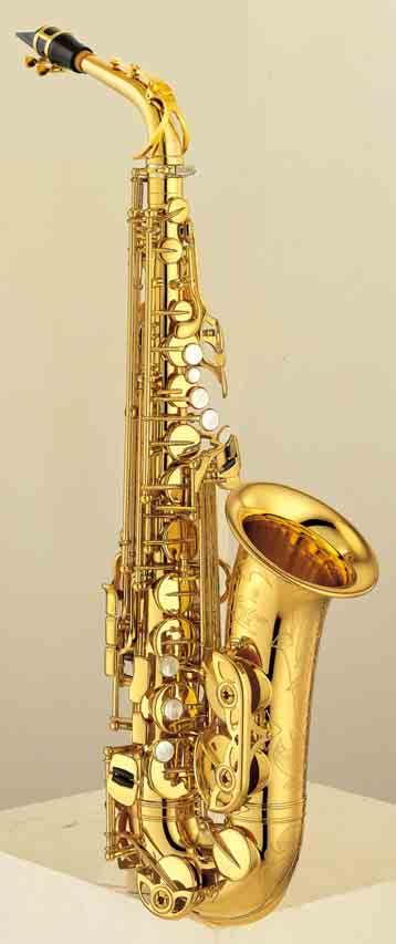 WOODWIND Instruments Saxophones All Yamaha Custom Saxophones are available in gold plate,