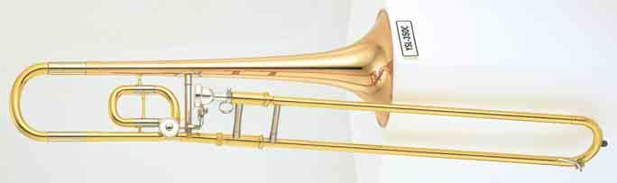 Compact Trombone YSL-350C The 350C is a full-sized trombone, using traditional slide positions, but it s much shorter in length.