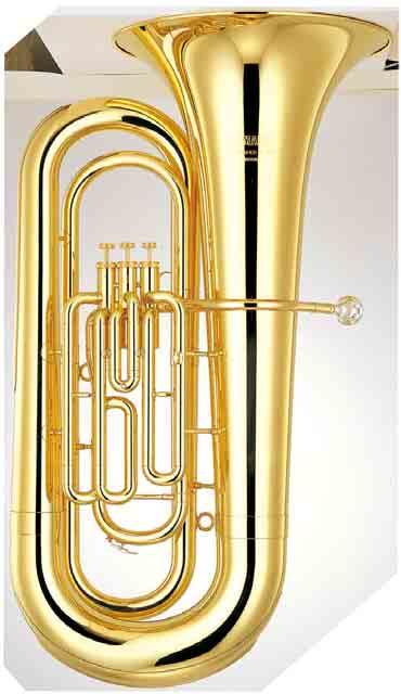 BBb Tubas Model key Bore size Bell size Material Valves Finish Mouthpiece YBB-841 Yellow brass 20.7mm (0.