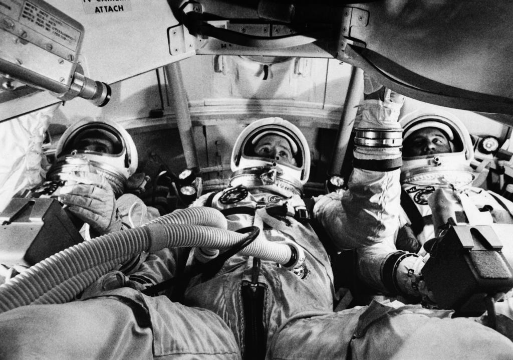 now, Grissom, White, and Chaffee were going to fly the first mission with a crew aboard. Despite the two successful launches without a crew, the astronauts weren t happy with the ship.