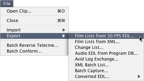 EDL video standards EDLs are built on references to video timecode points.