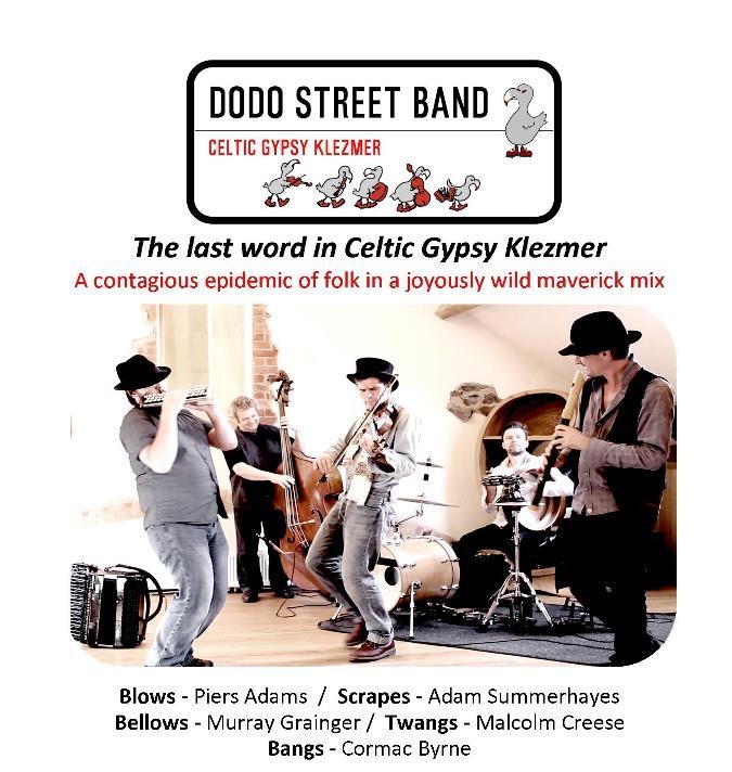 The last word in Celtic Gypsy Klezmer. A contagious epidemic of folk in a joyously wild maverick mix.