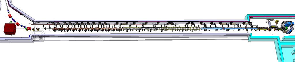 Linac4 layout 11 Normal-conducting linear accelerator, made of: 1. Pre-injector (source, magnetic LEBT, 3 MeV RFQ, chopper line) 2.