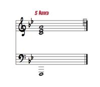 1. Bass Note alone With the bass note being so low in this option, we need to voice all of our harmonizations underneath the melody in our RH after adding the