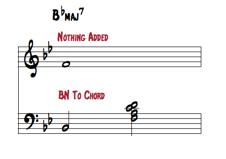 Root to chord This option works as well but still doesn t make much sense unless we are