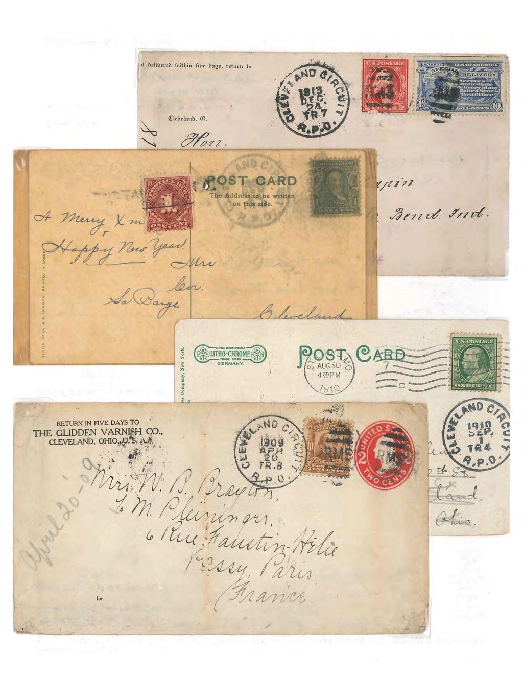 Handstamp-First Die Uses December 24, 19 13 Trip 7 Special Delivery lfili;:ahdq's ontmt atfiolii.: c f ast!ar <'.!Hrnrr:q 9016 ;maduitie onb-, /}&.