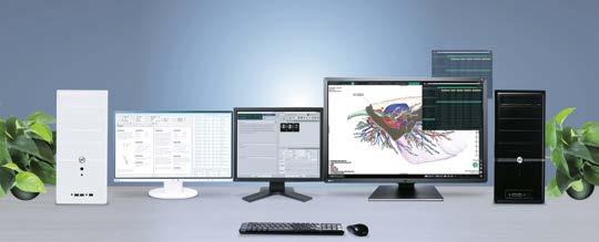 Users can take advantage of Work-and-Flow features with the RadiForce RX660 and bundled RadiCS LE software.