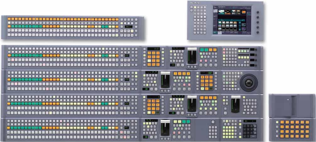 7 Plug-in Editing Control Software To further enhance the machine control interface a non-linear editing system can easily be added to the switcher system.