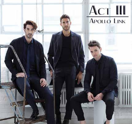 APOLLO LINK NOVEMBER 18, 2016 Fri 7pm Broadway s Premier Vocal Trio, Apollo Link, hits the McCormick Hall stage with their powerful vocals and impeccable harmonies that have made them Internet