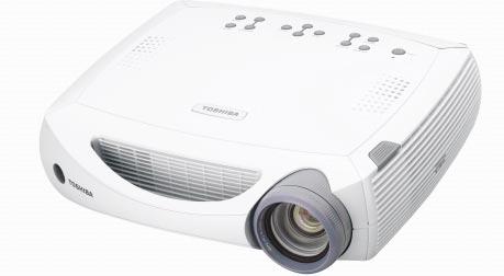 DLP TM Front Projector Just like the power of the big screen, Toshiba s DLP projector turns a home into a movie theater, concert hall, or stadium!