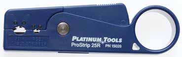 We Make Connections EZ! Strippers ProStrip 25R Coax Stripper Designed for the professional contractor.