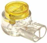 All connectors are gel filled to provide moisture resistance and inhibit corrosion.