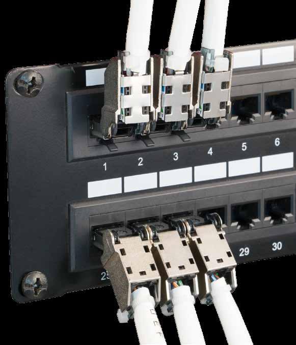 The unique patented design ensures top tier performance for Cat6A and