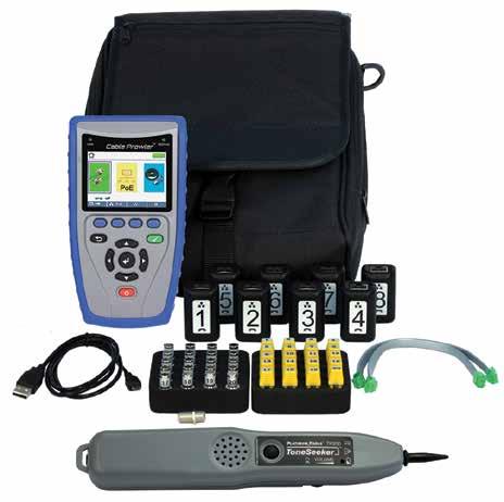 Prowler Main Unit Cable Tester Smart Remote, #1 ID Only Coax Remotes, #1-5 ID Only Network