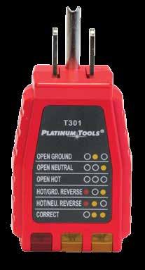 AC Voltage Detector GFCI Socket Tester Press-to-Test button to check GFCI