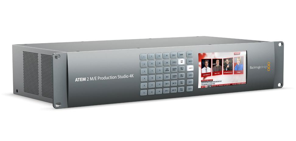 Product Technical Specifications ATEM M/E Production Studio 4K The new ATEM M/E Production Studio 4K lets you produce broadcast quality live multi camera production in SD, HD or amazing Ultra HD!
