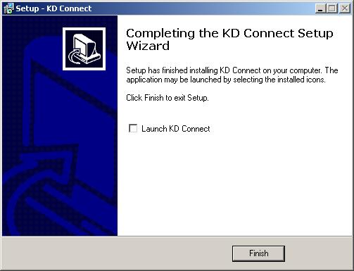 After the correct driver installation (a restart of the system is not required) one can transit to the installation of the program delivered with the KD8 screen recorder.