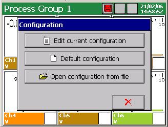 folder). f. Next, upload configuration file from the PC computer to the recorder. One can do that, e.g. by means of the KD8 Connect. program or through the CompactFlash card.
