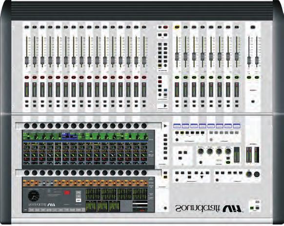 Layers The console is able to control up to 64 inputs and 27 mix busses via its 16