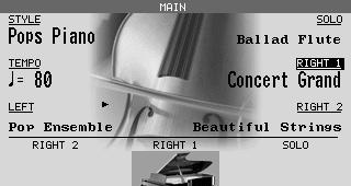 Basic Controls This chapter discusses the basic operations that are used to play the Concert Performer, such as sound selection, Part configuration and effect settings.