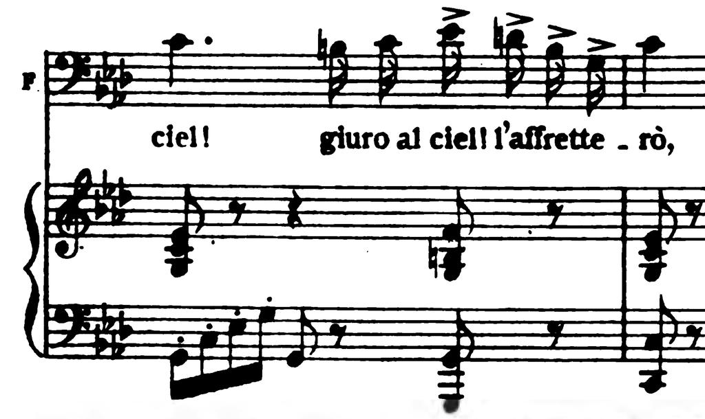 67 6.3 Technical Analysis This aria, unlike the previous two, is ideally suited to the student who is still relatively new to Verdi but has had some experience with repertoire that is taxing on vocal